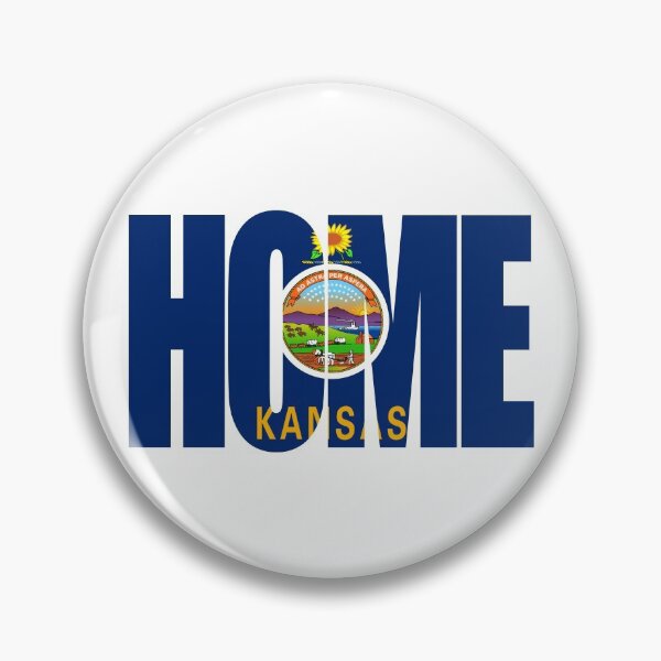 Item preview, Kansas Home - State Flag designed and sold by DonDota.
