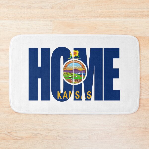 Item preview, Kansas Home - State Flag designed and sold by DonDota.