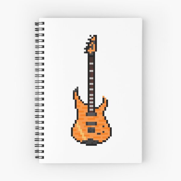 Item preview, Black Eyed Limp 7 String Pixel Style Guitar (Upright) designed and sold by gkillerb.