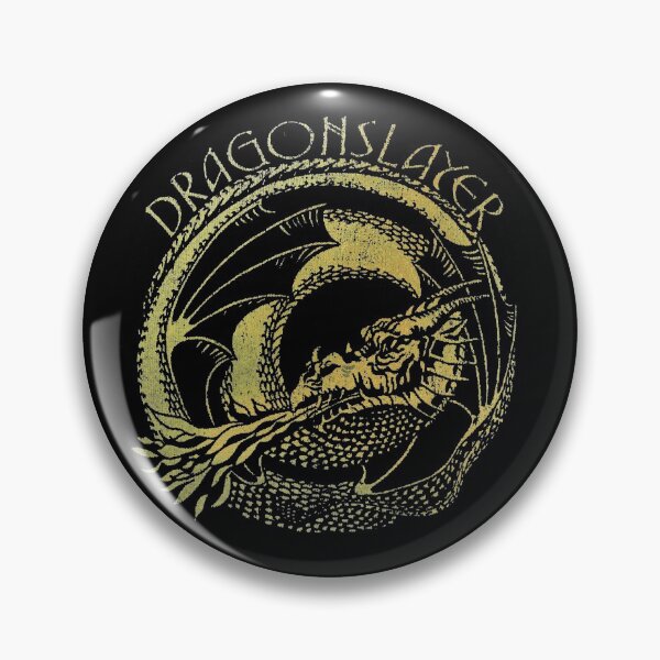 Item preview, Dragonslayer (Gold Logo) designed and sold by TheUnseenPeril.