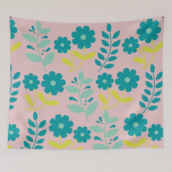 Item preview, Fake It Flowers - Green and Pink designed and sold by SunfullyYours.