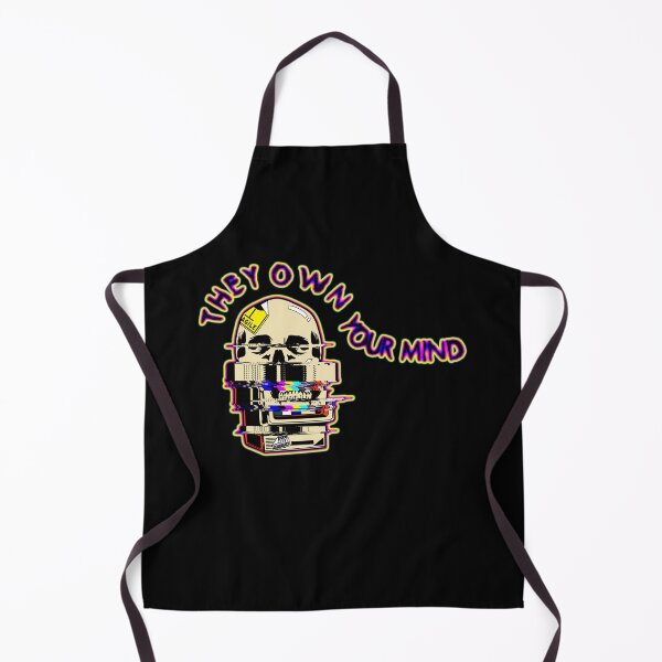 Item preview, They Own Your Mind – Mass Media Television Skull Manipulation Propaganda designed and sold by The Green Corner.