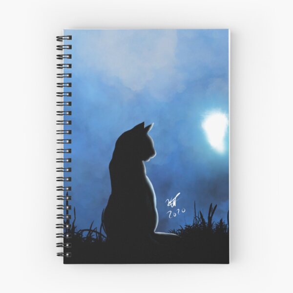 Item preview, A cat's encounter with a wisp designed and sold by Artsy-Kat9697.