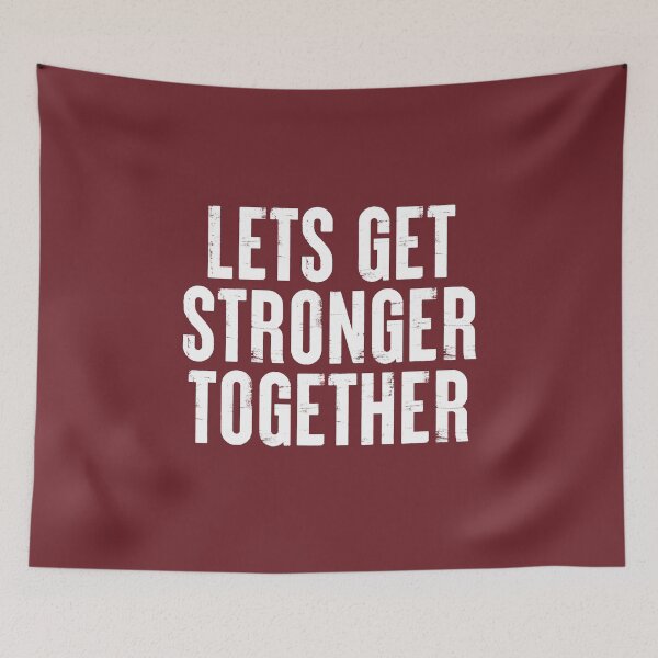 Item preview, Lets Get Stronger Together #3 designed and sold by SalahBlt.