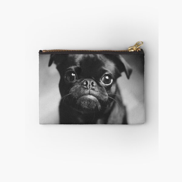 Item preview, Black and White Pug Canine Dog designed and sold by Alladin7.