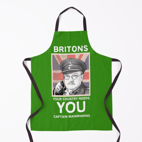 Item preview, Dad's Army - Captain Mainwaring Dorset UK- British Nostalgia - Dad's Army tshirts - Comedy Classic Gifts designed and sold by happygiftideas.