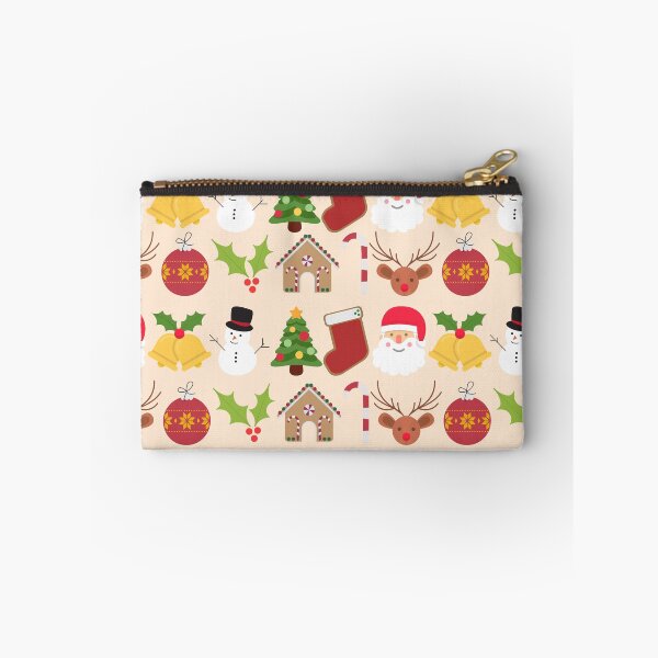 Item preview,  Christmas Cute Santa Claus Snowman Jingle bell pattern  designed and sold by YesShop.