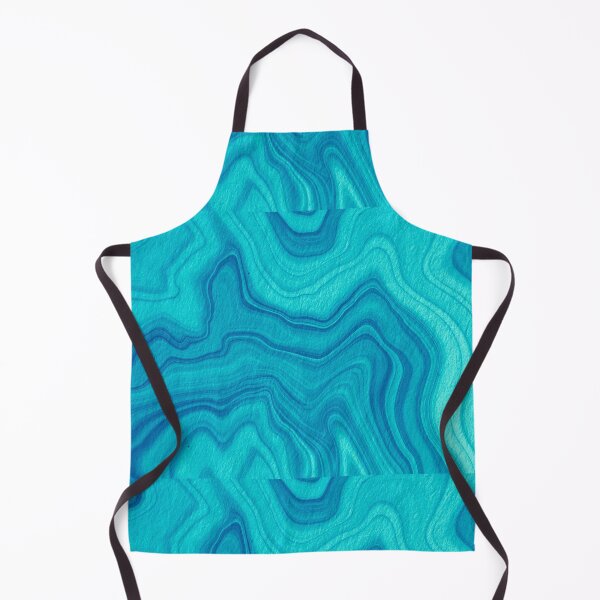 Item preview, Turquoise Blue Liquid Marble  designed and sold by newburyboutique.