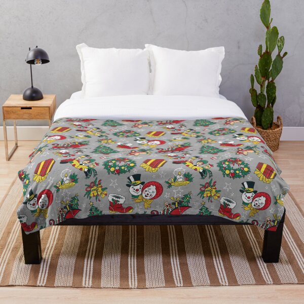Item preview, Retro Christmas (GRAY) designed and sold by ArtSavanna.