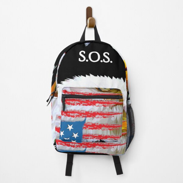 Item preview, American Bald Eagle - SOS - America in Crisis designed and sold by ittybittyowl.