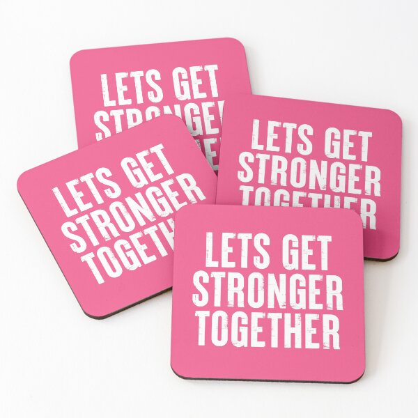 Item preview, Lets Get Stronger Together #4 designed and sold by SalahBlt.