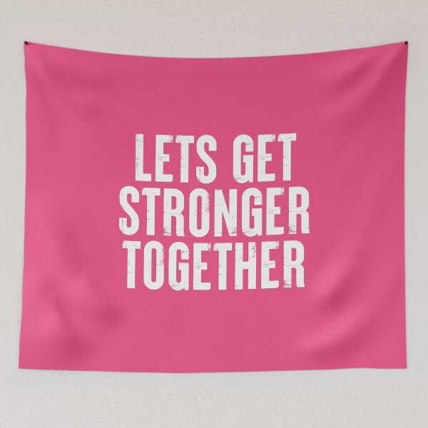 Item preview, Lets Get Stronger Together #4 designed and sold by SalahBlt.
