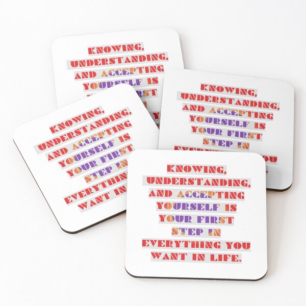 Item preview, Knowing, understanding, and accepting yourself  designed and sold by Nabidrabbu.