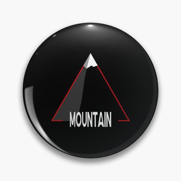 Item preview, One word, one illustration - MOUNTAIN designed and sold by Mickaël Plichard.
