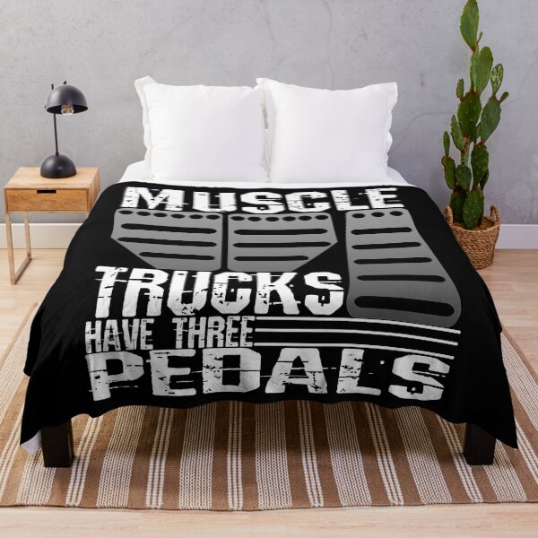 Item preview, Muscle Trucks Have Three Pedals designed and sold by CharJens.