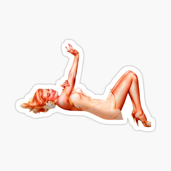 New Girl Xxx Kompoz - Naughty Pop Art Stickers for Sale | Redbubble