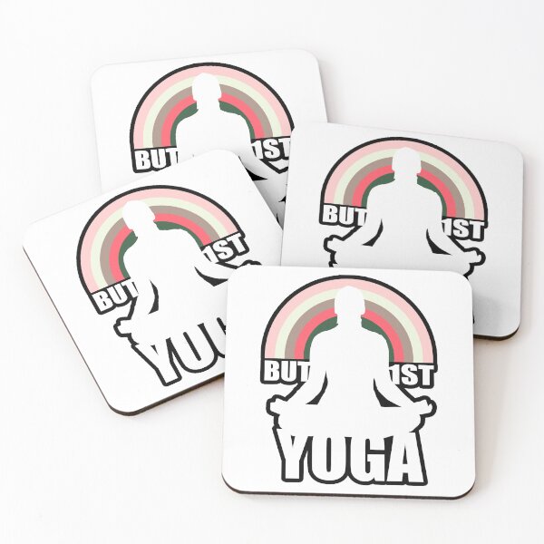 Item preview,  but first yoga white design designed and sold by vidyaroul.