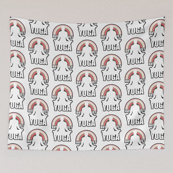 Item preview,  but first yoga white design designed and sold by vidyaroul.