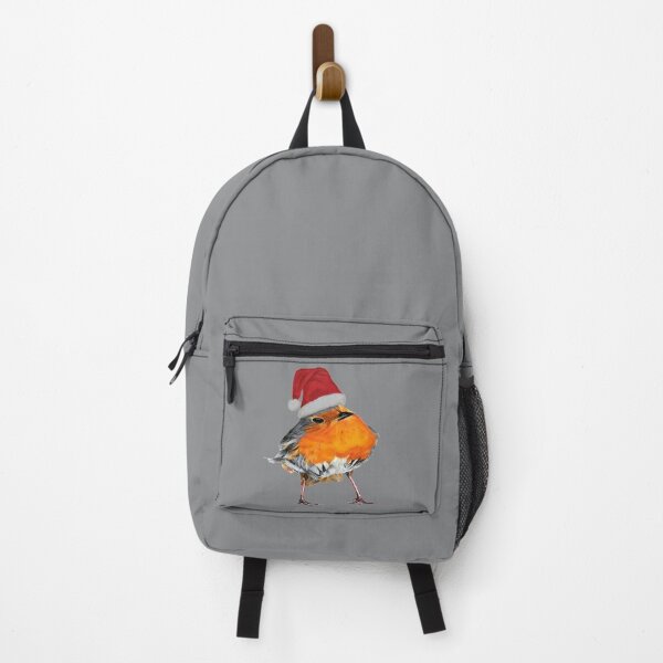 Item preview, Christmas Red Robin with a cute Christmas hat designed and sold by IslesArt.