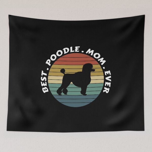 Item preview, best poodle mom ever, poodle mom gift, poodle mom birthday gift designed and sold by T-DESIGNEDZ.