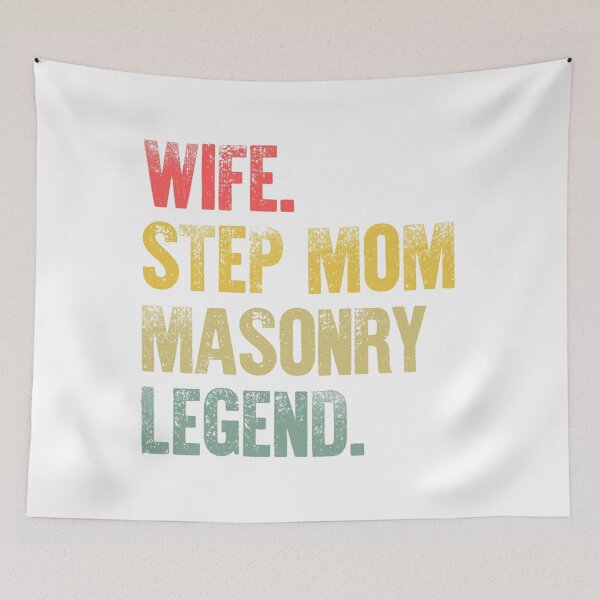 Item preview, Best Mother Women Funny Gift T Shirt Wife Step Mom Masonry Legend designed and sold by Bendthetrend.