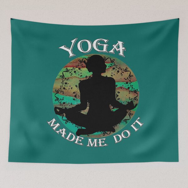 Item preview, Yoga Made Me do It- Meditation designed and sold by EvaWolf.