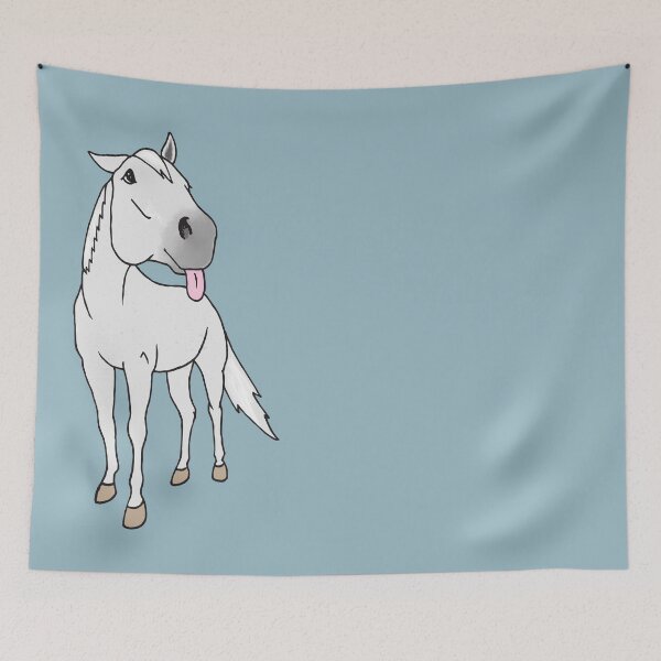 Item preview, Buster the Grey Horse designed and sold by HorseFly Ranch.