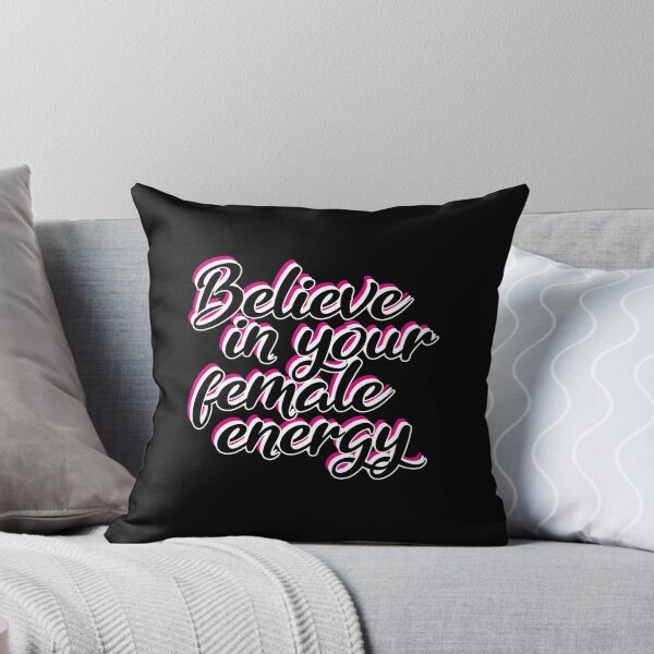Item preview, Believe In Your Female Energy Essential Pink Shadow designed and sold by knapst.