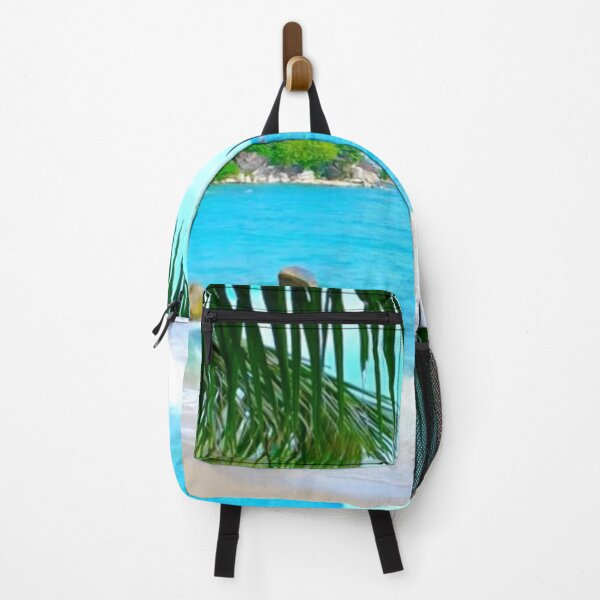 Item preview, Blue Ocean Waves Tropical Beach Vista designed and sold by Rcasadesign.