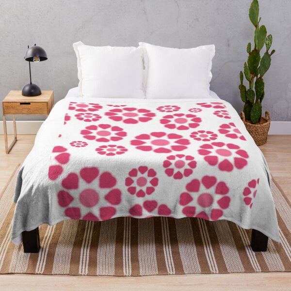 Item preview, Heart Flowers Pattern designed and sold by joabaj.