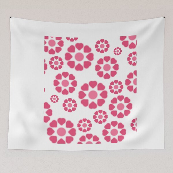 Item preview, Heart Flowers Pattern designed and sold by joabaj.