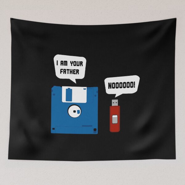 Item preview, Floppy disk USB stick I Am Your Father Funny retro computer designed and sold by Lenny Stahl.