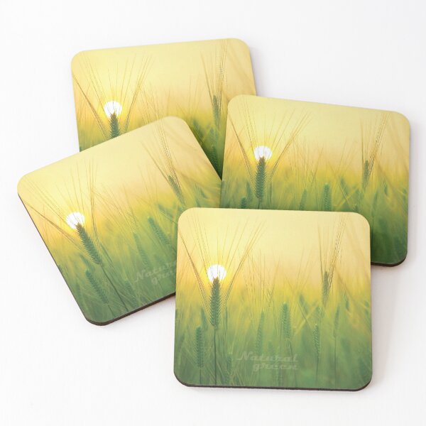 Item preview, Green barley field - natural beauty designed and sold by Ovrostore.