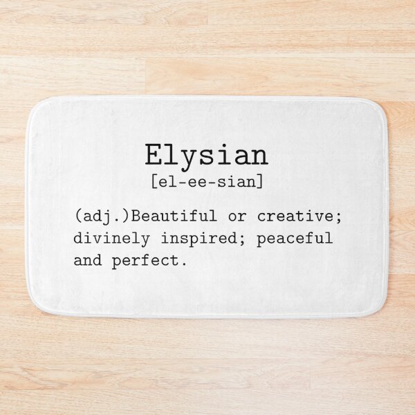 Item preview, Elysian - Beautiful Greek Word designed and sold by Zooone.