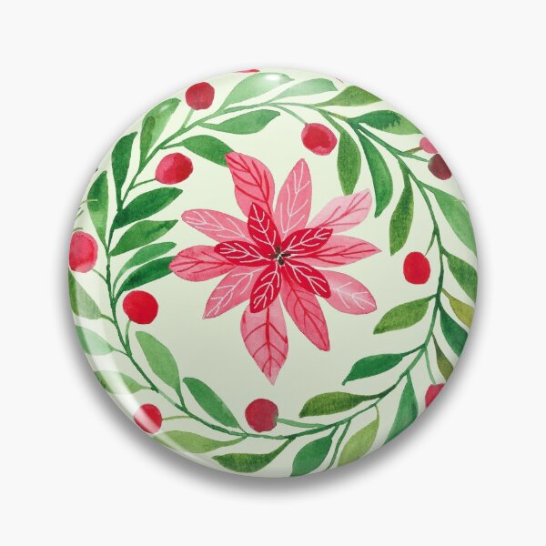 Item preview, Xmas Flower Pattern designed and sold by adortopia.