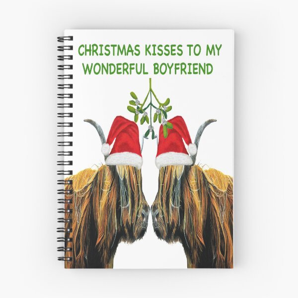 Item preview, Christmas Kisses to my wonderful boyfriend  designed and sold by IslesArt.