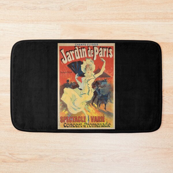 Item preview, retro jardin de paris spectacle varie concert promenade designed and sold by CorasPosters.