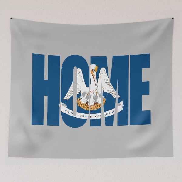 Item preview, Louisiana Home - State Flag designed and sold by DonDota.
