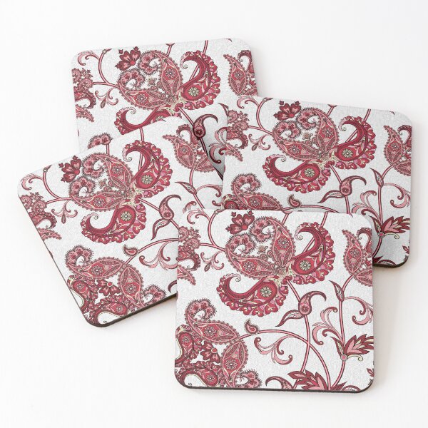 Item preview, Hannibal Fan Art Decor - Cranberry Red Paisley Tie Design designed and sold by orionlodubyal.