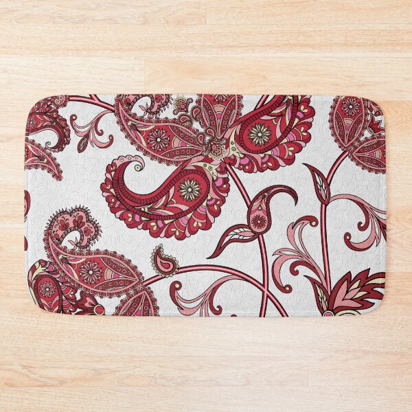 Item preview, Hannibal Fan Art Decor - Cranberry Red Paisley Tie Design designed and sold by orionlodubyal.