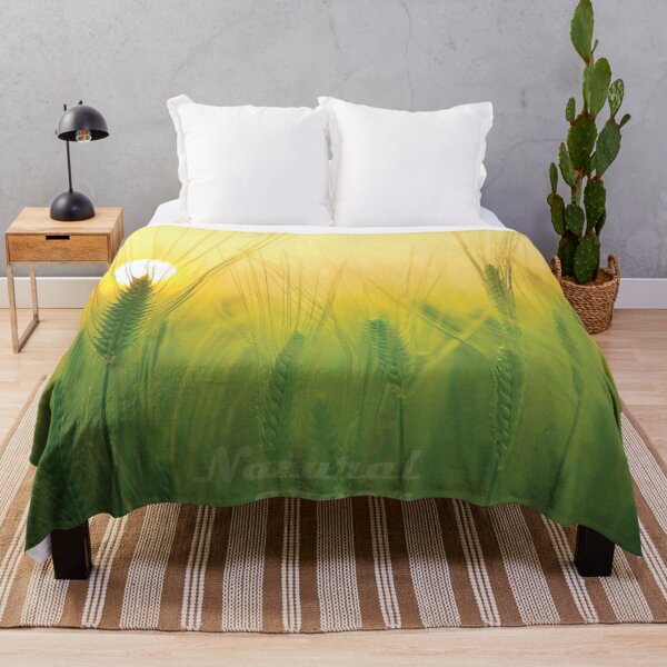Item preview, Green barley field - natural beauty designed and sold by Ovrostore.