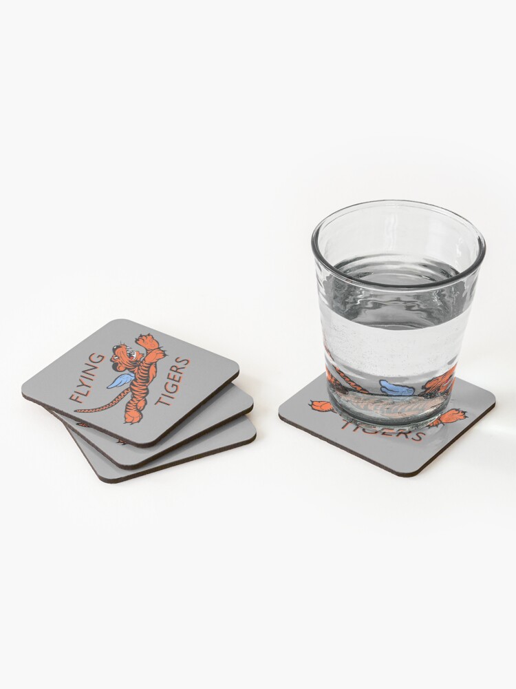 Alternate view of The Flying Tigers Coasters (Set of 4)