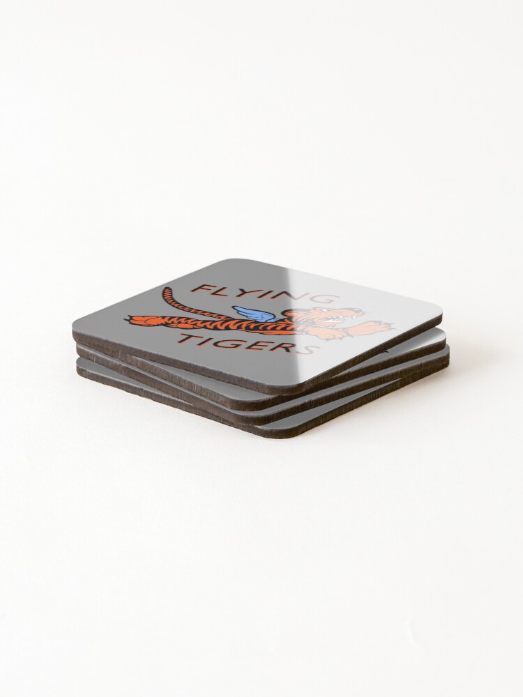 Alternate view of The Flying Tigers Coasters (Set of 4)