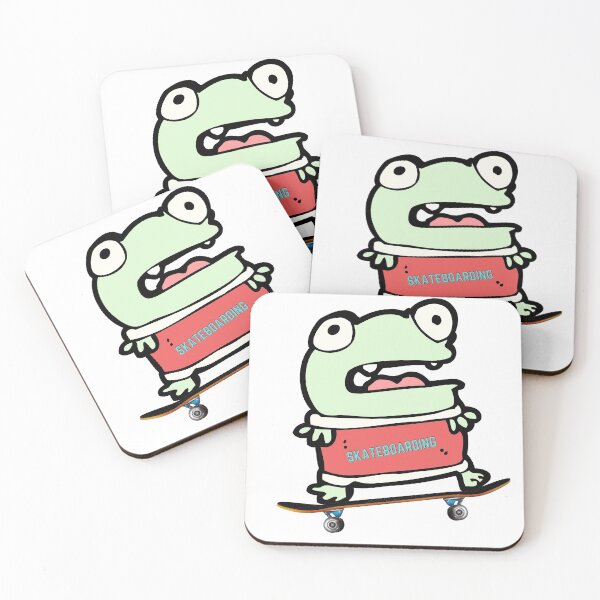 Item preview, Skateboarding Frog  designed and sold by Marvelpic.