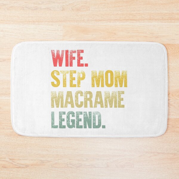 Item preview, Best Mother Women Funny Gift T Shirt Wife Step Mom Macrame Legend designed and sold by Bendthetrend.
