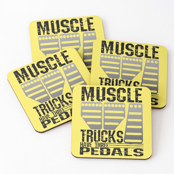 Item preview, Muscle Trucks Have Three Pedals designed and sold by CharJens.
