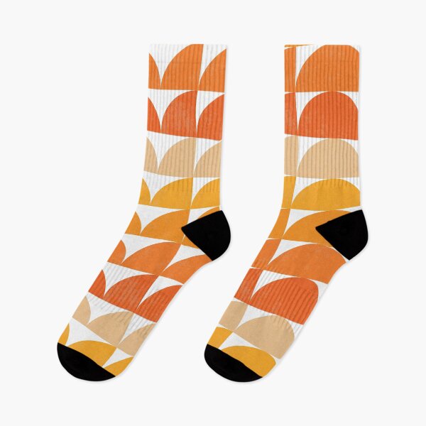 Item preview, Orange Mid Century Modern Retro Sunset designed and sold by Inogitna Designs.