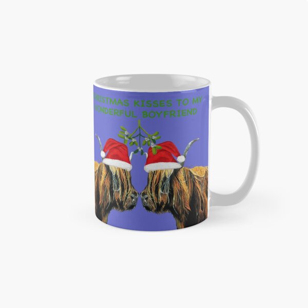 Item preview, Christmas Kisses to my wonderful boyfriend  designed and sold by IslesArt.