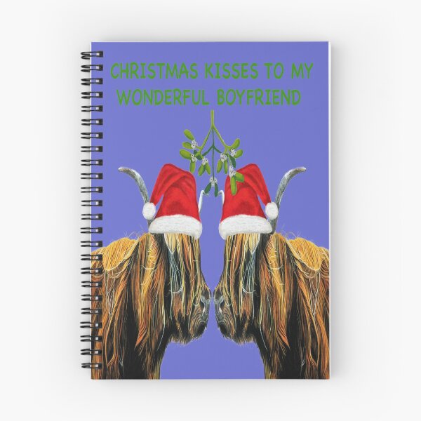 Item preview, Christmas Kisses to my wonderful boyfriend  designed and sold by IslesArt.