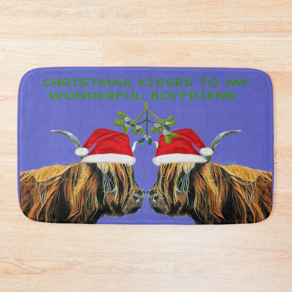 Item preview, Christmas Kisses to my wonderful boyfriend  designed and sold by IslesArt.